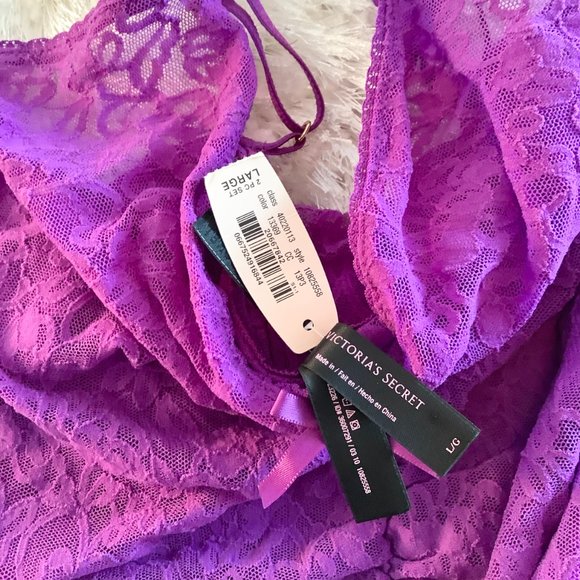 Victoria's Secret Lingerie The Lacie 2-pc Babydoll - Picture 9 of 9